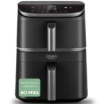 Cosori Turbo Tower Pro Friggitrice ad Aria 10,8 Litri, Doppia Resistenza
