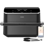 COSORI TwinFry Friggitrice ad Aria 10L WiFi, Doppio Cestello 5L+5L, 2800W, Grigio - immagine 4