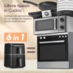 Cosori Turbo Tower Friggitrice ad Aria 10,8 Litri, 2 DC Motori - immagine 6