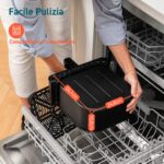 Cosori Friggitrice ad Aria 6,2 Litri, Finestra, Shake, 11 Funzioni, 1700W - immagine 7