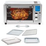 Friggitrice ad Aria Emeril Lagasse 360 XL in Acciaio Inox, 16 Funzioni, 9-in-1 con Girarrosto