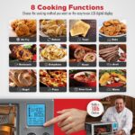 Friggitrice ad Aria Emeril Lagasse 360 XL in Acciaio Inox, 16 Funzioni, 9-in-1 con Girarrosto - immagine 3