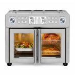 Emeril Lagasse Everyday French Door 360 Friggitrice ad Aria 25 Qt - Doppia Zona Temperatura, 10 Elettrodomestici in 1