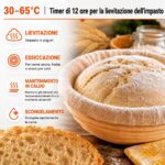 Friggitrice ad Aria Calda XXL OIMIS 30L 1800W, Forno Elettrico 30-230°C con Tecnologia Doppio Ciclone - immagine 4